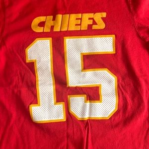Chiefs! Nike Short sleeve Number 15 Patrick Mahomes Chiefs Shirt